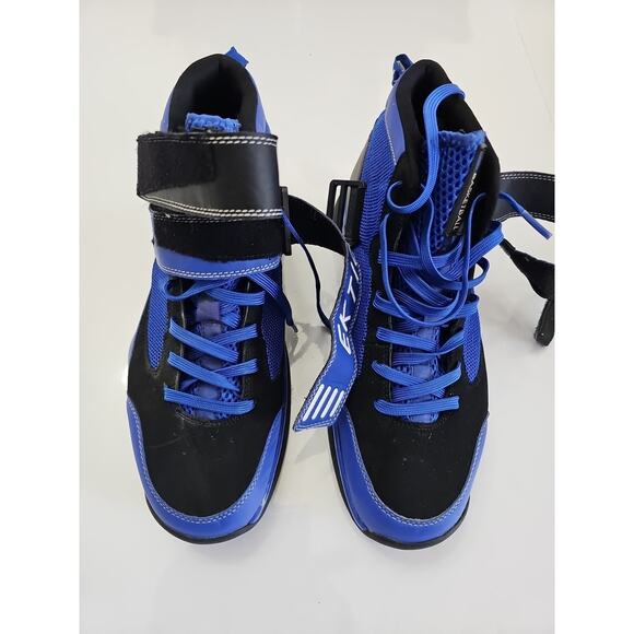 EKTIO Basketball Blue Men's Shoes Ankle Height SIZE 12 - Picture 2 of 11